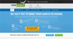 Desktop Screenshot of portal.hiregenius.com